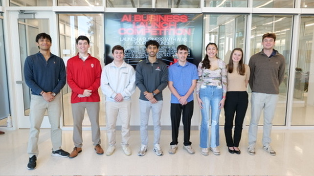 Shoemaker Scholars at the AI Business Launch Competition