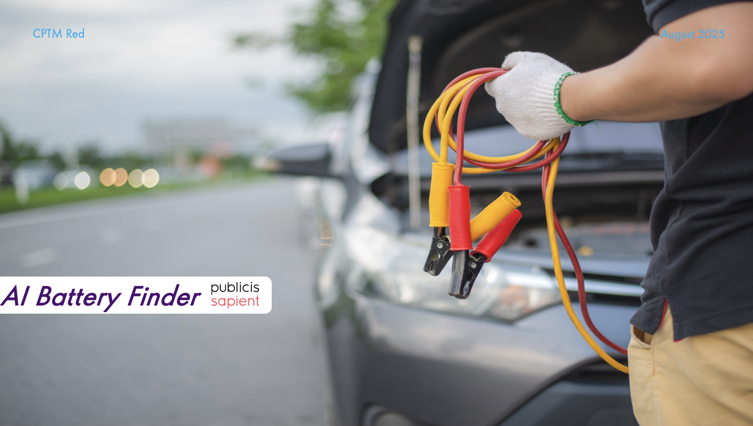 AI Battery Finder presentation cover